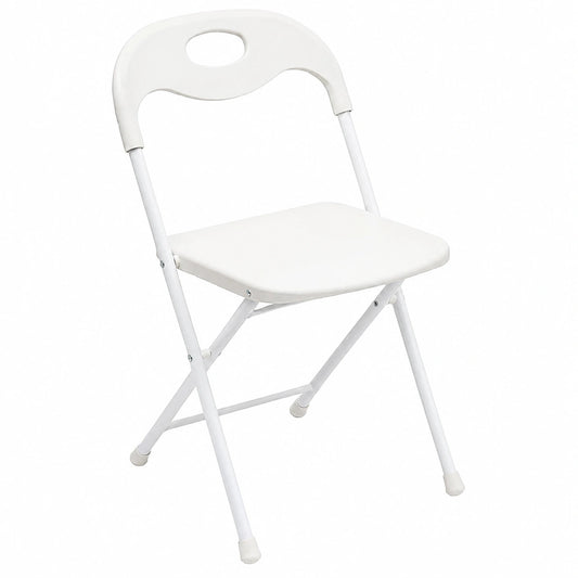 Chaise, en acier, coloris blanc, pour la salle à manger ou la cuisine