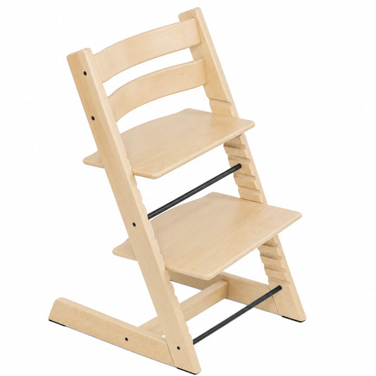 Chaise, réglable, coloris naturel, pour la salle à manger ou la cuisine