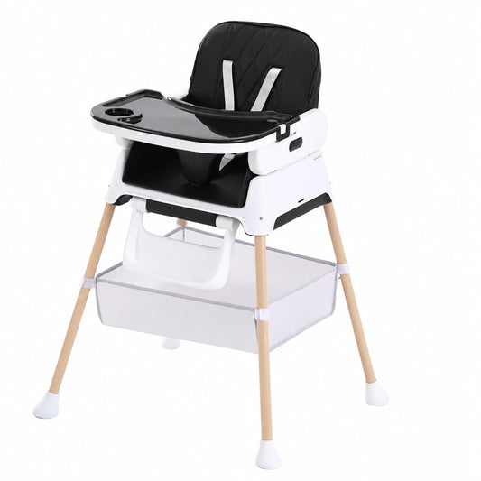 Chaise, réglable, coloris noir, pour la salle à manger ou la cuisine