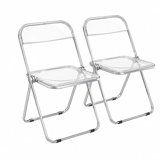 Chaise de jardin, en métal, coloris blanc, pour la terrasse ou le jardin