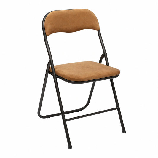 Chaise, rembourré, en velours, coloris doré, pour la salle à manger ou la cuisine