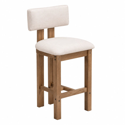 Tabouret, coloris beige, pour la cuisine ou l’espace repas