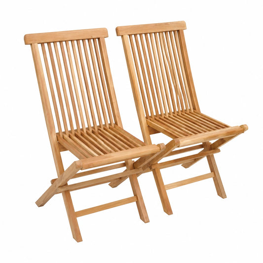 Chaise de jardin, coloris naturel, pour la terrasse ou le jardin